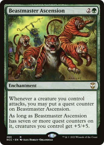 Beastmaster Ascension [Streets of New Capenna Commander] - The Mythic Store | 24h Order Processing