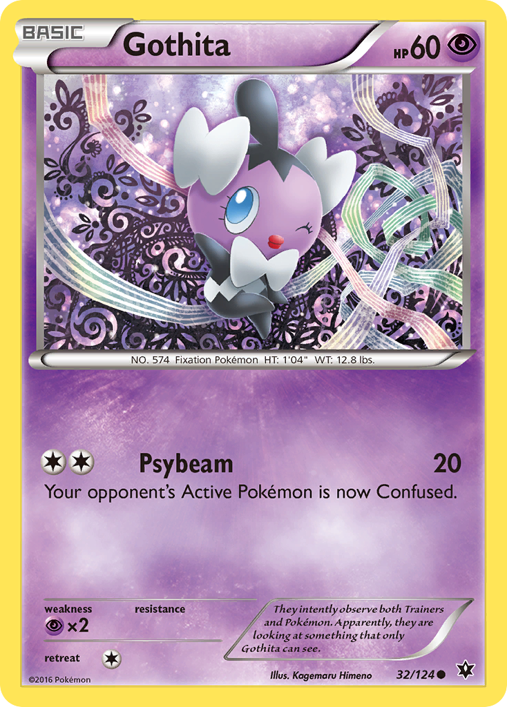 Gothita (32/124) [XY: Fates Collide] - The Mythic Store | 24h Order Processing
