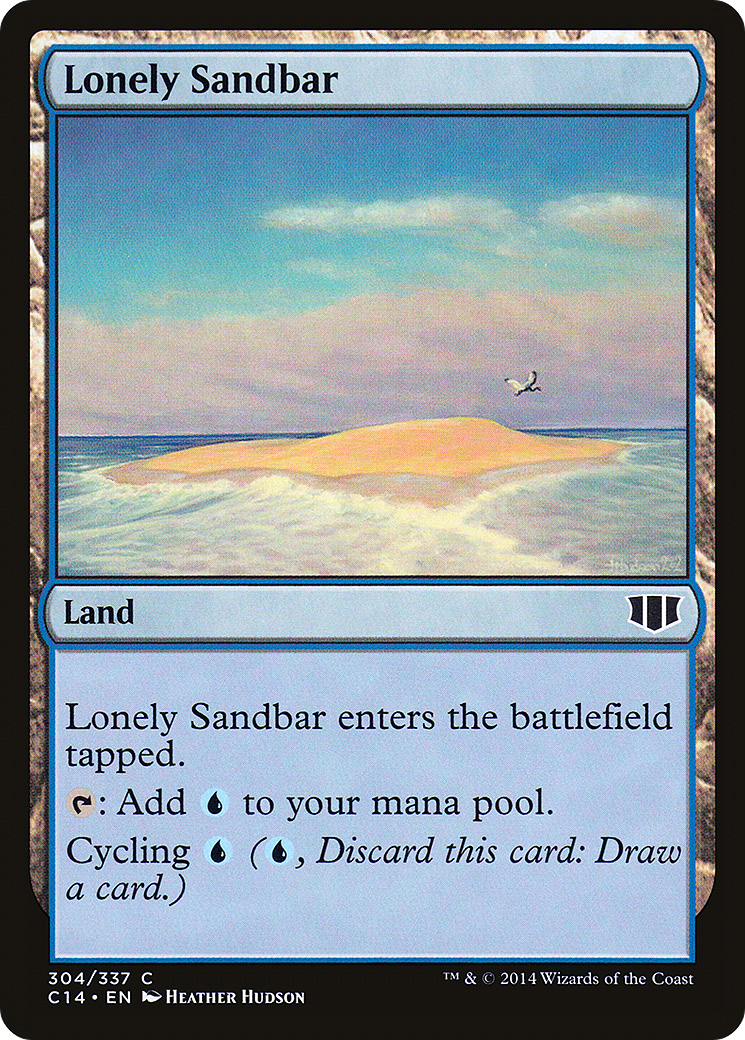 Lonely Sandbar [Commander 2014] - The Mythic Store | 24h Order Processing