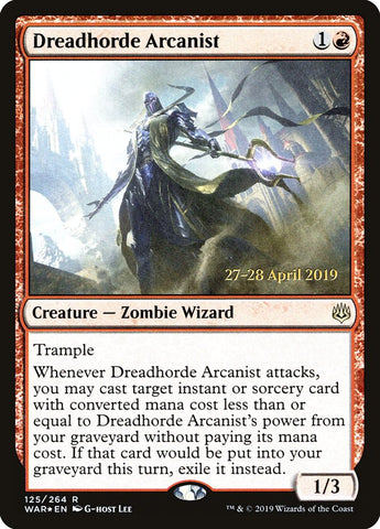 Dreadhorde Arcanist [War of the Spark Prerelease Promos] - The Mythic Store | 24h Order Processing