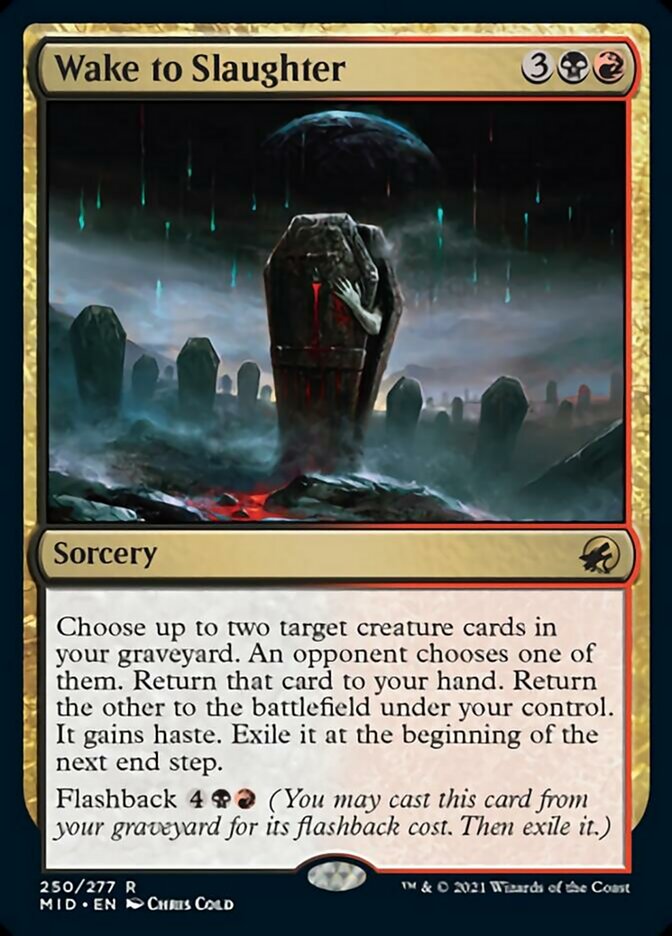 Wake to Slaughter [Innistrad: Midnight Hunt] - The Mythic Store | 24h Order Processing