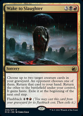 Wake to Slaughter [Innistrad: Midnight Hunt] - The Mythic Store | 24h Order Processing