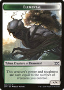 Demon // Elemental Double-Sided Token [Double Masters Tokens] - The Mythic Store | 24h Order Processing