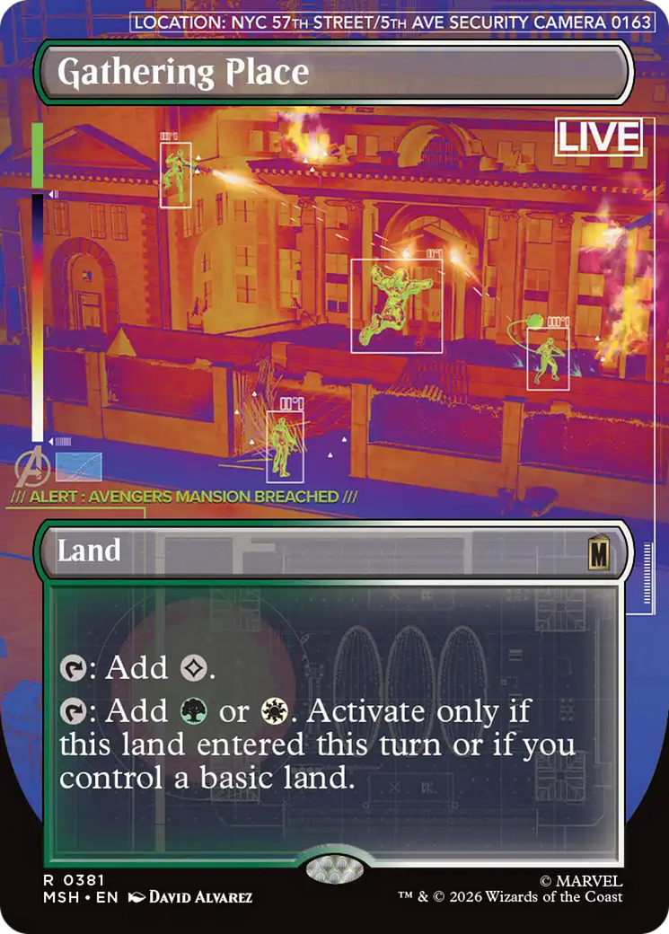 Gathering Place (Borderless) [Marvel Super Heroes] - The Mythic Store | 24h Order Processing