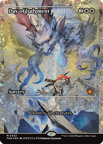 Day of Judgment (Showcase) (Fracture Foil) [Foundations] - The Mythic Store | 24h Order Processing