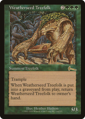 Weatherseed Treefolk [Urza's Legacy] - The Mythic Store | 24h Order Processing