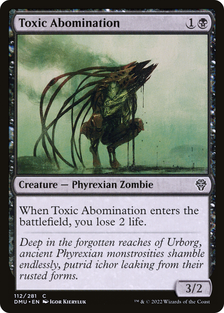 Toxic Abomination [Dominaria United] - The Mythic Store | 24h Order Processing