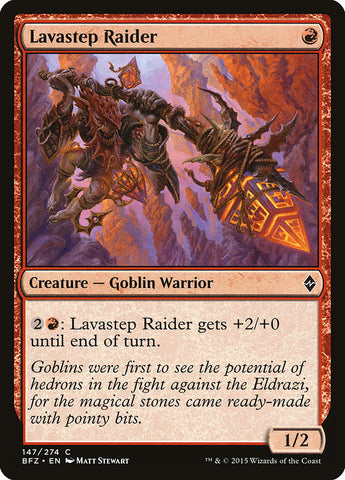 Lavastep Raider [Battle for Zendikar] - The Mythic Store | 24h Order Processing