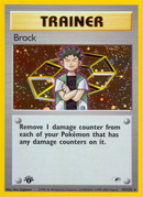 Brock (15/132) [Gym Heroes 1st Edition] - The Mythic Store | 24h Order Processing