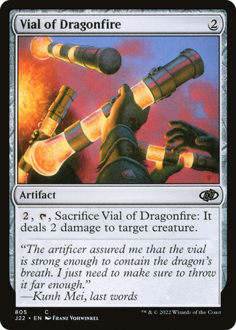 Vial of Dragonfire [Jumpstart 2022] - The Mythic Store | 24h Order Processing