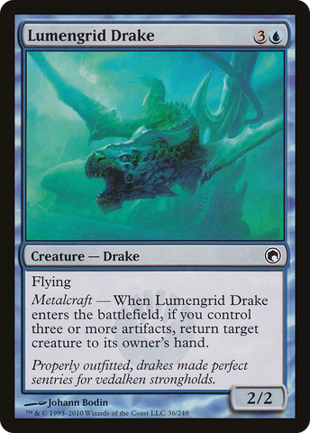 Lumengrid Drake [Scars of Mirrodin] - The Mythic Store | 24h Order Processing