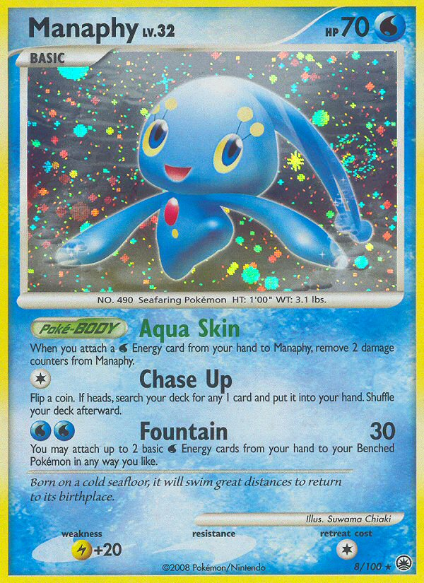 Manaphy (8/100) [Diamond & Pearl: Majestic Dawn] - The Mythic Store | 24h Order Processing