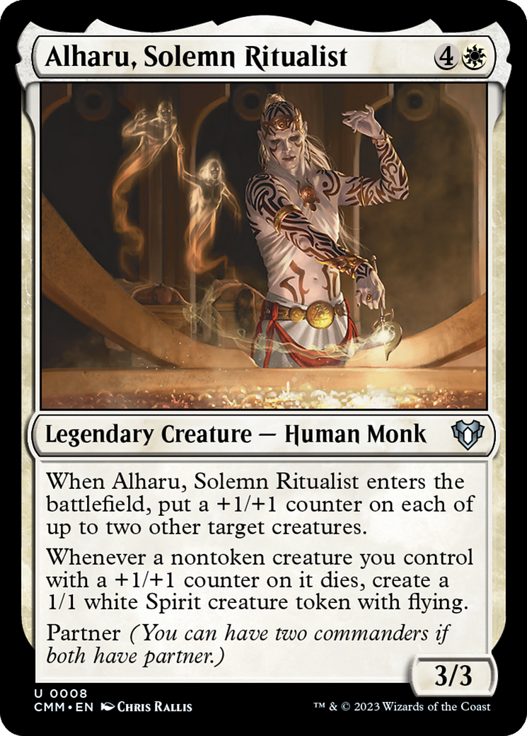 Alharu, Solemn Ritualist [Commander Masters] - The Mythic Store | 24h Order Processing