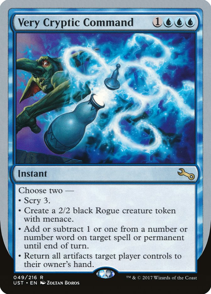 Very Cryptic Command (Scry) [Unstable] - The Mythic Store | 24h Order Processing