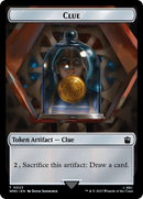 Human (0005) // Clue (0023) Double-Sided Token [Doctor Who Tokens] - The Mythic Store | 24h Order Processing