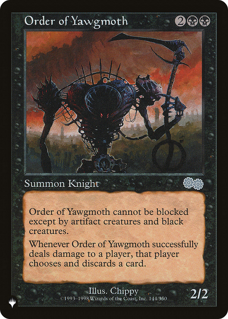 Order of Yawgmoth (USG) [The List] - The Mythic Store | 24h Order Processing