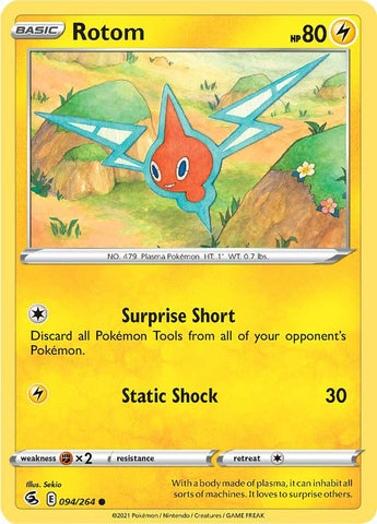 Rotom (094/264) [Sword & Shield: Fusion Strike] - The Mythic Store | 24h Order Processing
