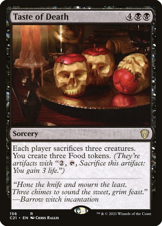Taste of Death [Commander 2021] - The Mythic Store | 24h Order Processing