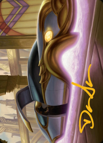 Mysterious Limousine Art Card (Gold-Stamped Signature) [Streets of New Capenna Art Series] - The Mythic Store | 24h Order Processing