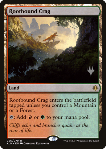 Rootbound Crag (Promo Pack) [Ixalan Promos] - The Mythic Store | 24h Order Processing