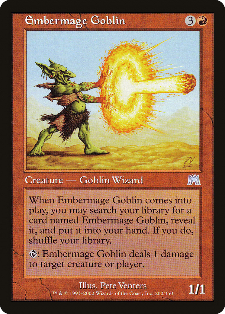 Embermage Goblin [Onslaught] - The Mythic Store | 24h Order Processing