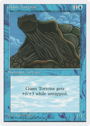Giant Tortoise [Fourth Edition] - The Mythic Store | 24h Order Processing