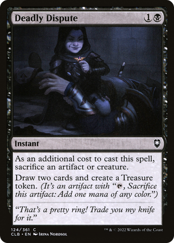 Deadly Dispute [Commander Legends: Battle for Baldur's Gate] - The Mythic Store | 24h Order Processing