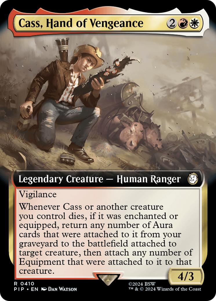 Cass, Hand of Vengeance (Extended Art) [Fallout] - The Mythic Store | 24h Order Processing