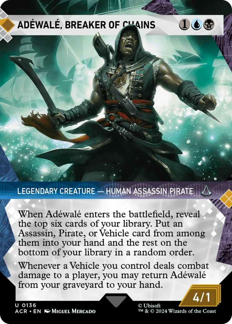Adewale, Breaker of Chains (Showcase) [Assassin's Creed] - The Mythic Store | 24h Order Processing