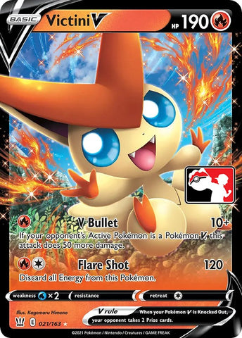 Victini V (021/163) [Prize Pack Series One] - The Mythic Store | 24h Order Processing