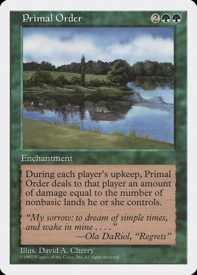 Primal Order [Fifth Edition] - The Mythic Store | 24h Order Processing