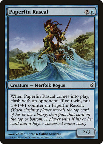 Paperfin Rascal [Lorwyn] - The Mythic Store | 24h Order Processing