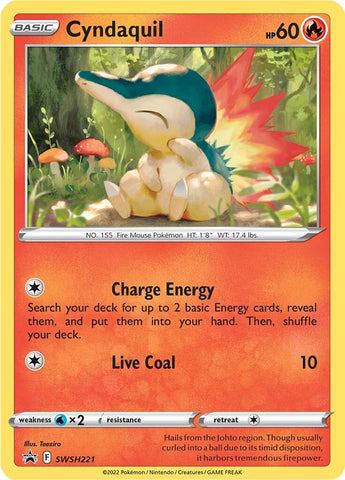 Cyndaquil (SWSH221) [Sword & Shield: Black Star Promos] - The Mythic Store | 24h Order Processing