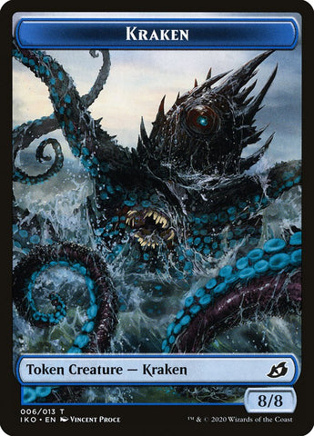 Kraken Token [Ikoria: Lair of Behemoths Tokens] - The Mythic Store | 24h Order Processing