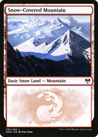 Snow-Covered Mountain (283) [Kaldheim] - The Mythic Store | 24h Order Processing