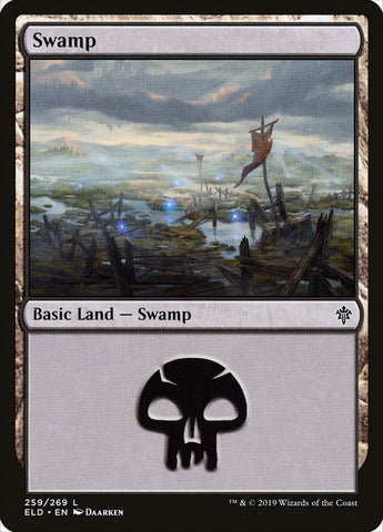 Swamp (259) [Throne of Eldraine] - The Mythic Store | 24h Order Processing