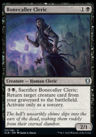 Bonecaller Cleric [Commander Legends: Battle for Baldur's Gate] - The Mythic Store | 24h Order Processing