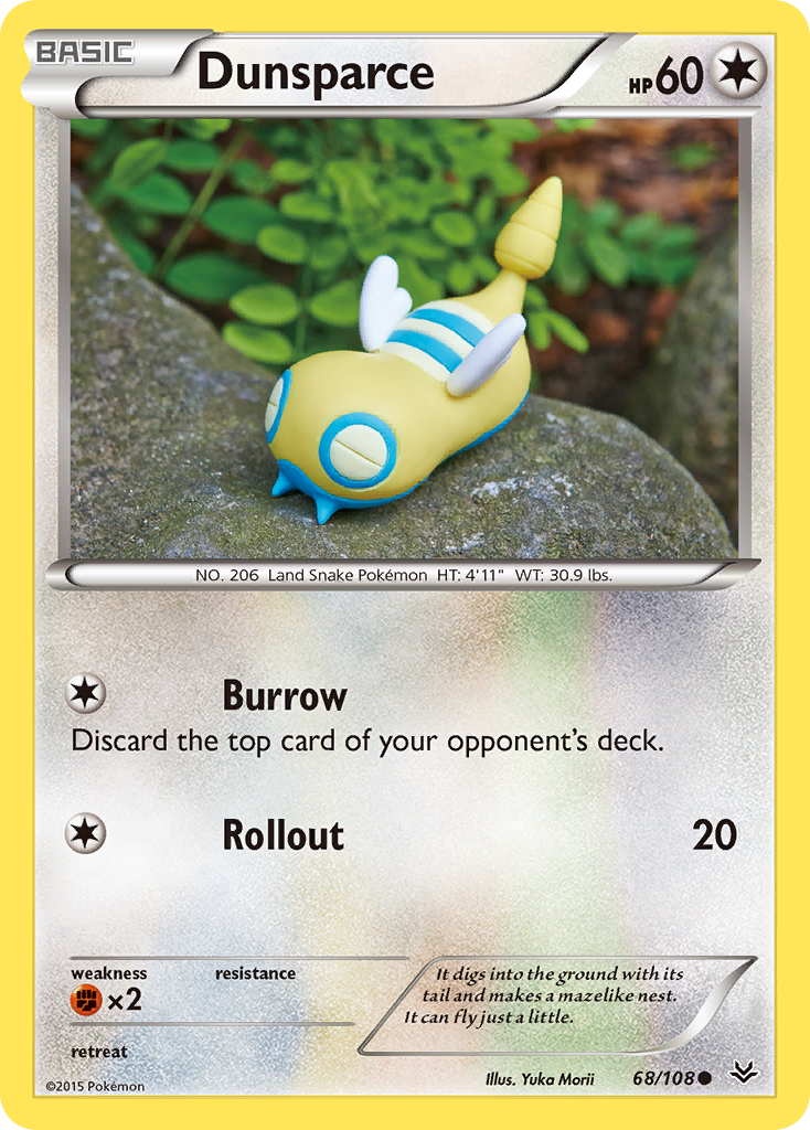 Dunsparce (68/108) [XY: Roaring Skies] - The Mythic Store | 24h Order Processing