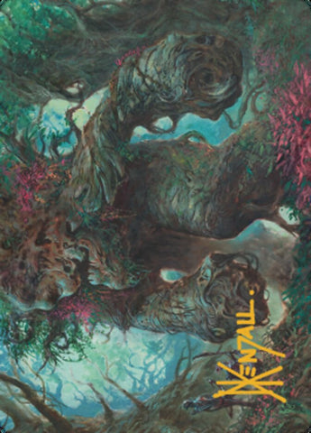 Magnigoth Sentry Art Card (Gold-Stamped Signature) [Dominaria United Art Series] - The Mythic Store | 24h Order Processing