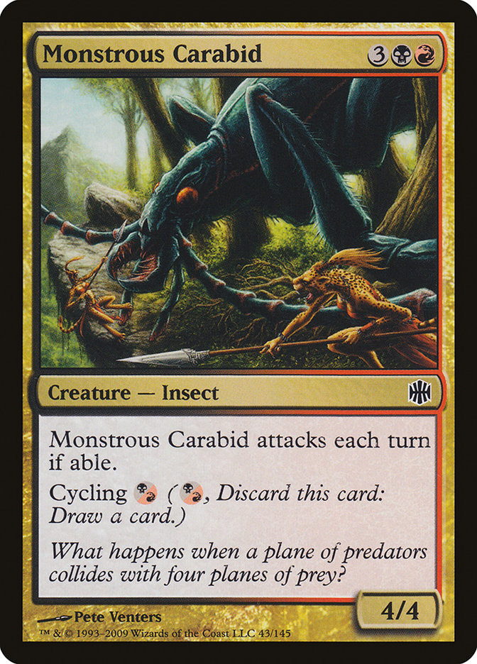Monstrous Carabid [Alara Reborn] - The Mythic Store | 24h Order Processing