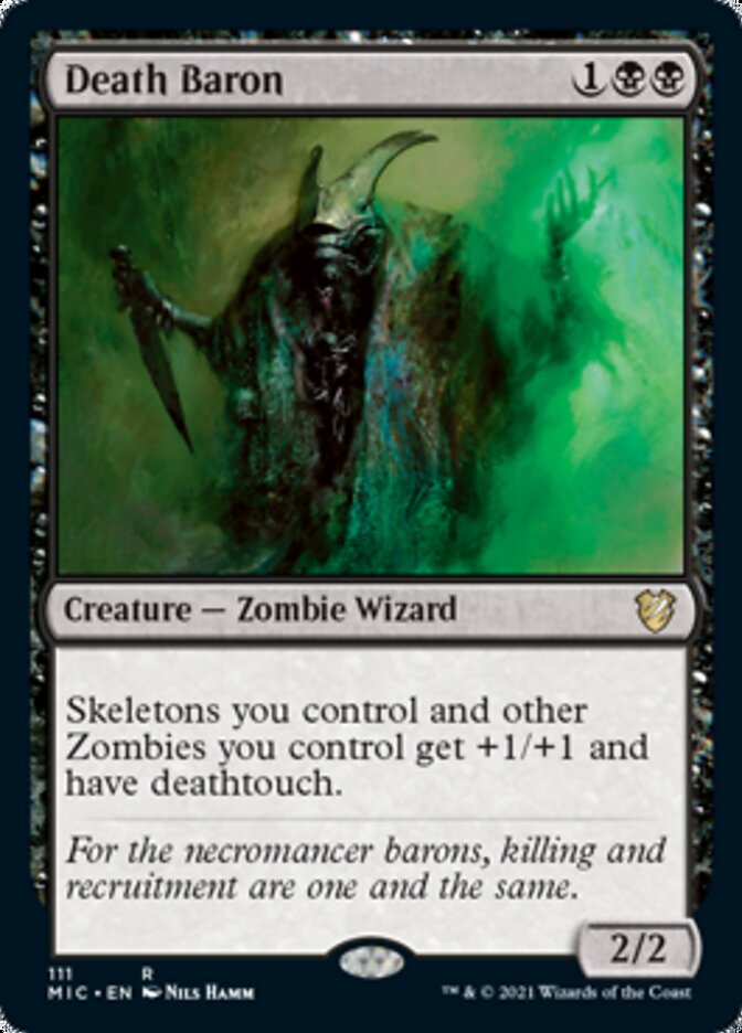 Death Baron [Innistrad: Midnight Hunt Commander] - The Mythic Store | 24h Order Processing