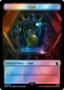Copy // Clue (0055) Double-Sided Token (Surge Foil) [Doctor Who Tokens] - The Mythic Store | 24h Order Processing