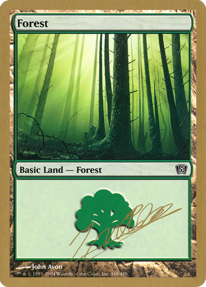 Forest (jn348) (Julien Nuijten) [World Championship Decks 2004] - The Mythic Store | 24h Order Processing