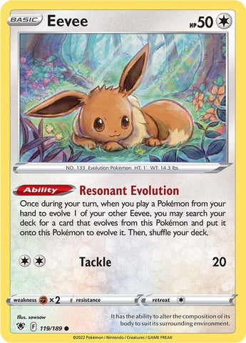Eevee (119/189) [Sword & Shield: Astral Radiance] - The Mythic Store | 24h Order Processing