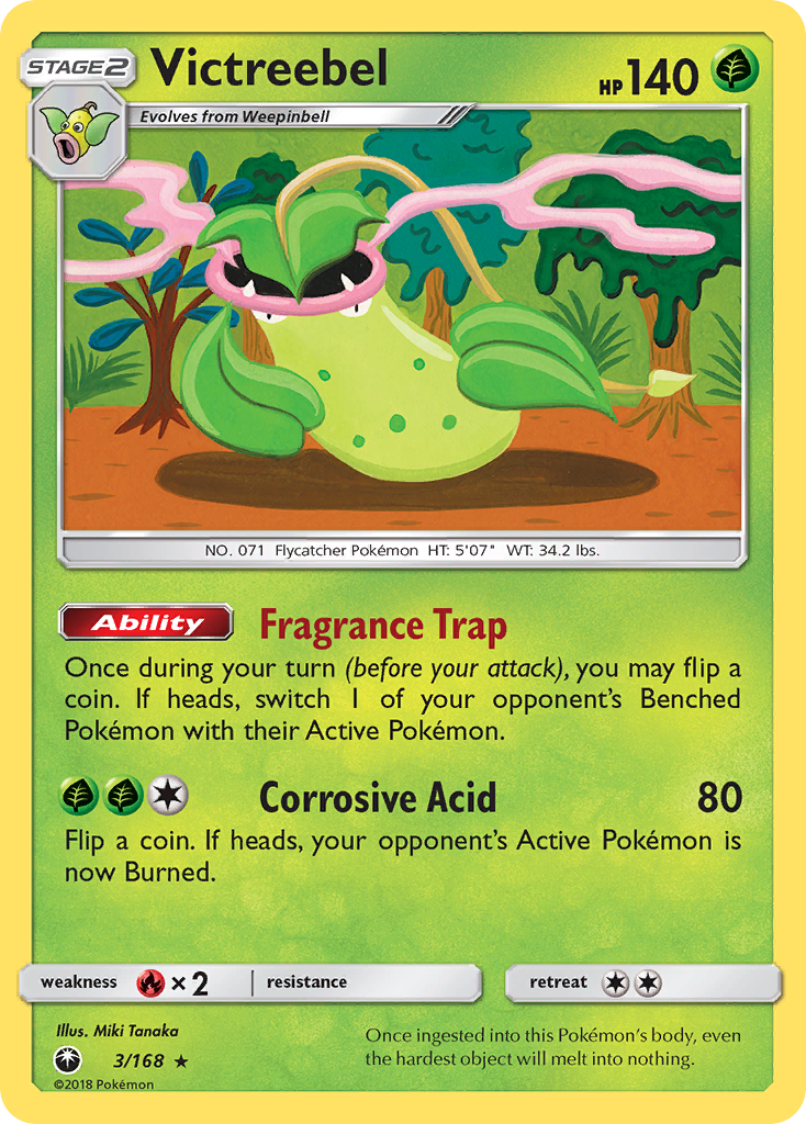 Victreebel (3/168) [Sun & Moon: Celestial Storm] - The Mythic Store | 24h Order Processing