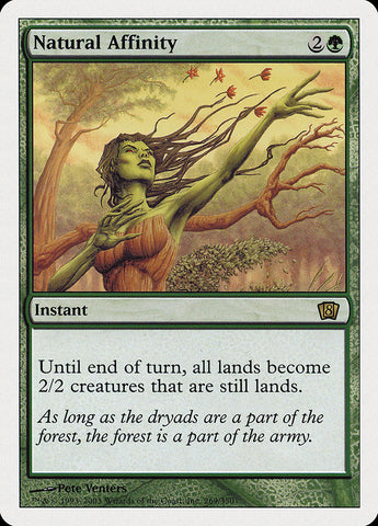 Natural Affinity [Eighth Edition] - The Mythic Store | 24h Order Processing