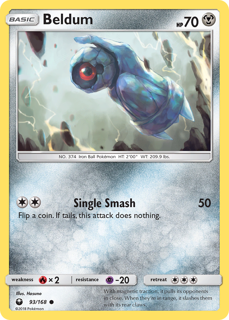 Beldum (93/168) [Sun & Moon: Celestial Storm] - The Mythic Store | 24h Order Processing