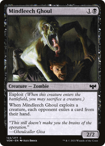 Mindleech Ghoul [Innistrad: Crimson Vow] - The Mythic Store | 24h Order Processing