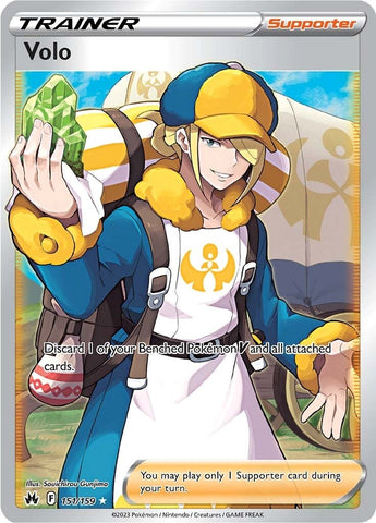 Volo (151/159) (Full Art) [Sword & Shield: Crown Zenith] - The Mythic Store | 24h Order Processing