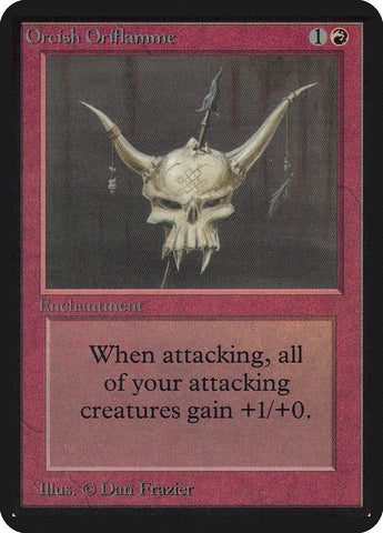 Orcish Oriflamme [Alpha Edition] - The Mythic Store | 24h Order Processing